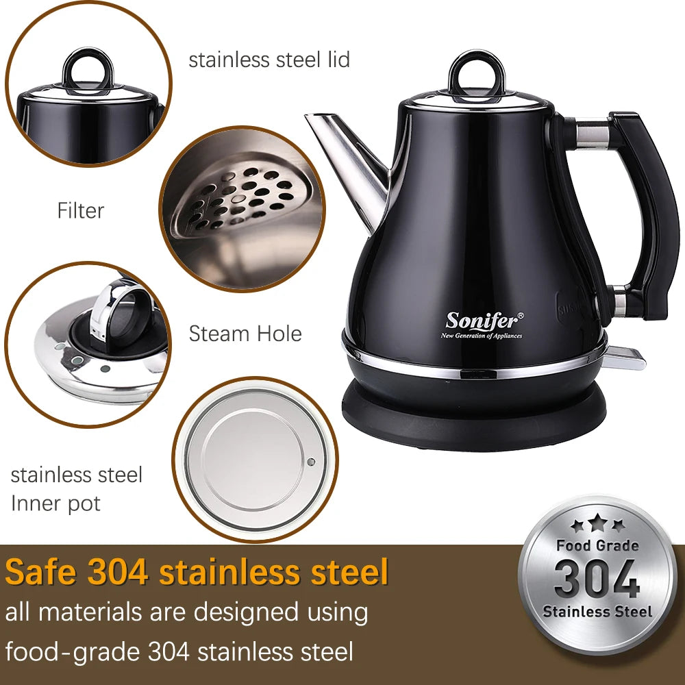 electric kettles for boiling water